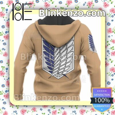 Attack On Titan Wings Of Freedom Scout Regiment Anime Personalized T-shirt, Hoodie, Long Sleeve, Bomber Jacket x