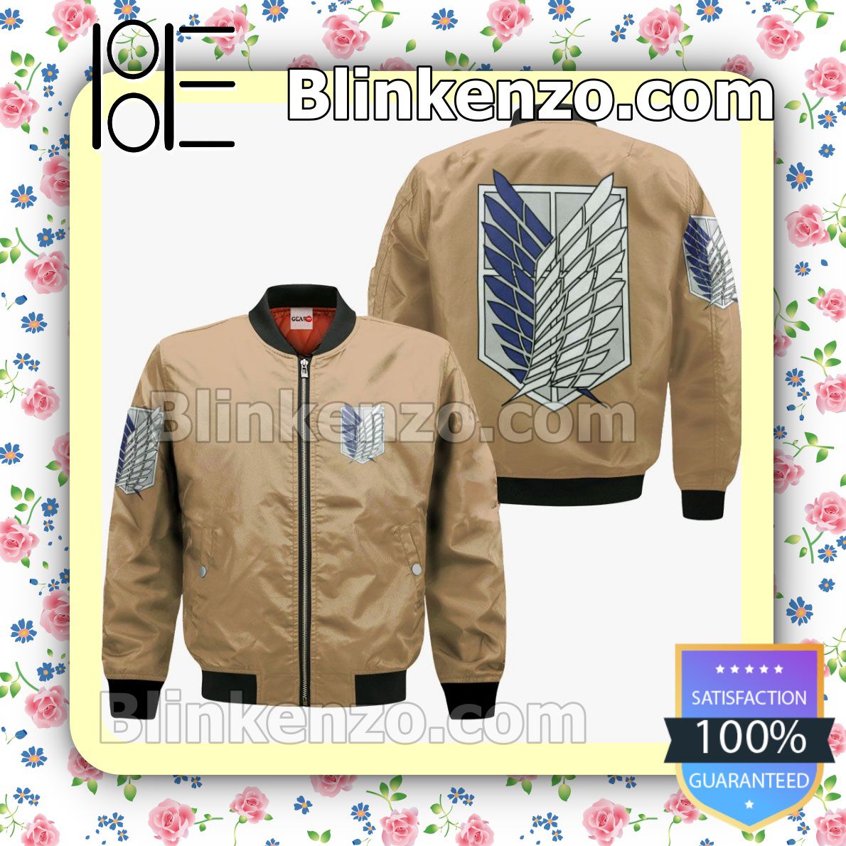 Attack On Titan Wings Of Freedom Scout Regiment Anime Personalized T-shirt, Hoodie, Long Sleeve, Bomber Jacket