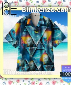 Avatar Characters Triangle Summer Hawaiian Shirt, Mens Shorts