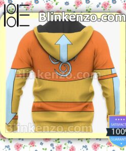 Avatar The Last Airbender Aang Uniform Anime Costume Personalized T-shirt, Hoodie, Long Sleeve, Bomber Jacket x