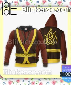 Avatar The Last Airbender Zuko Uniform Anime Costume Personalized T-shirt, Hoodie, Long Sleeve, Bomber Jacket b