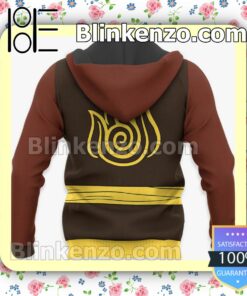 Avatar The Last Airbender Zuko Uniform Anime Costume Personalized T-shirt, Hoodie, Long Sleeve, Bomber Jacket x