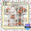 Baby Elephant And Mother Flower Squares Background Summer Shirts
