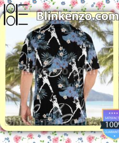 Baseball Player Black Summer Hawaiian Shirt a