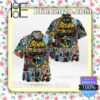 Batman Comical DC Summer Hawaiian Shirt, Mens Shorts