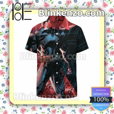 Batman Robin The Boy Wonder Comic 2 Summer Hawaiian Shirt, Mens Shorts