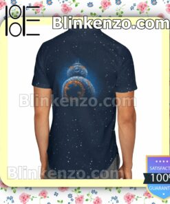Bb8 Starwars Navy Galaxy Summer Shirts b