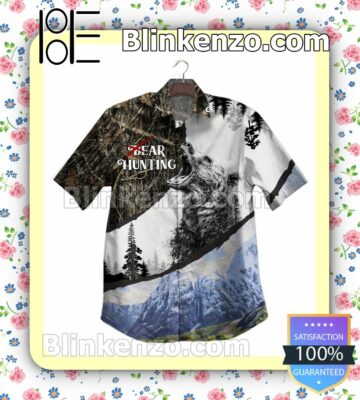 Bear Hunting Mountain Summer Shirts