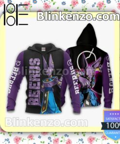 Beerus Dragon Ball Anime Personalized T-shirt, Hoodie, Long Sleeve, Bomber Jacket b