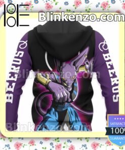 Beerus Dragon Ball Anime Personalized T-shirt, Hoodie, Long Sleeve, Bomber Jacket x