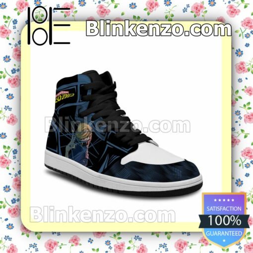 Best Jeanist My Hero Academia Anime Custom Air Jordan 1 Mid Shoes a