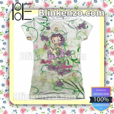 Betty Boop Flower Fairy Gift T-Shirts