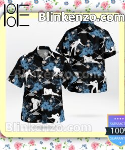 Billiards Pool Player Black Summer Hawaiian Shirt