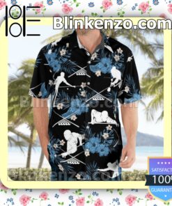 Billiards Pool Player Black Summer Hawaiian Shirt a