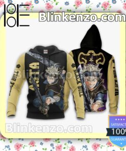 Black Bull Asta Black Clover Anime Personalized T-shirt, Hoodie, Long Sleeve, Bomber Jacket b