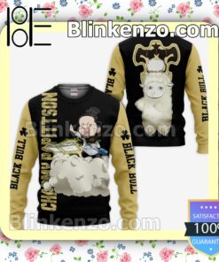 Black Bull Charmy Black Clover Anime Personalized T-shirt, Hoodie, Long Sleeve, Bomber Jacket a