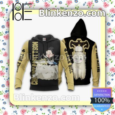 Black Bull Charmy Black Clover Anime Personalized T-shirt, Hoodie, Long Sleeve, Bomber Jacket b
