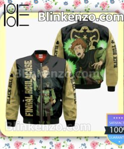 Black Bull Finral Roulacase Black Clover Anime Personalized T-shirt, Hoodie, Long Sleeve, Bomber Jacket c