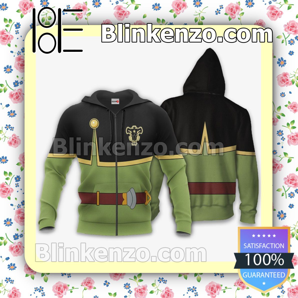 Black Bull Finral Roulacase Costume Black Clover Anime Personalized T-shirt, Hoodie, Long Sleeve, Bomber Jacket