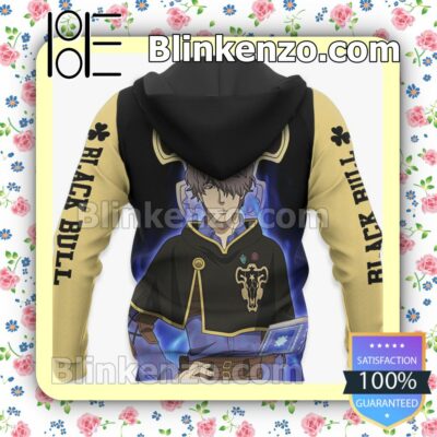 Black Bull Gauche Adlai Black Clover Anime Personalized T-shirt, Hoodie, Long Sleeve, Bomber Jacket x