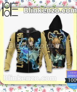 Black Bull Luck Voltia Black Clover Anime Personalized T-shirt, Hoodie, Long Sleeve, Bomber Jacket