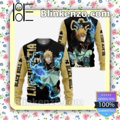 Black Bull Luck Voltia Black Clover Anime Personalized T-shirt, Hoodie, Long Sleeve, Bomber Jacket a
