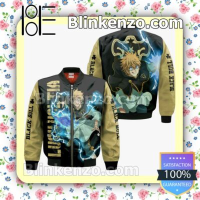Black Bull Luck Voltia Black Clover Anime Personalized T-shirt, Hoodie, Long Sleeve, Bomber Jacket c