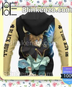 Black Bull Luck Voltia Black Clover Anime Personalized T-shirt, Hoodie, Long Sleeve, Bomber Jacket x