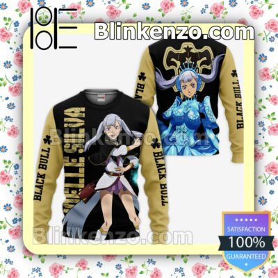 Black Bull Noelle Silva Black Clover Anime Personalized T-shirt, Hoodie, Long Sleeve, Bomber Jacket a