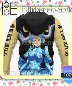 Black Bull Noelle Silva Black Clover Anime Personalized T-shirt, Hoodie, Long Sleeve, Bomber Jacket x