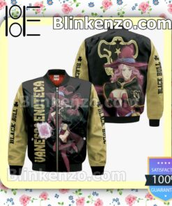 Black Bull Vanessa Black Clover Anime Personalized T-shirt, Hoodie, Long Sleeve, Bomber Jacket c