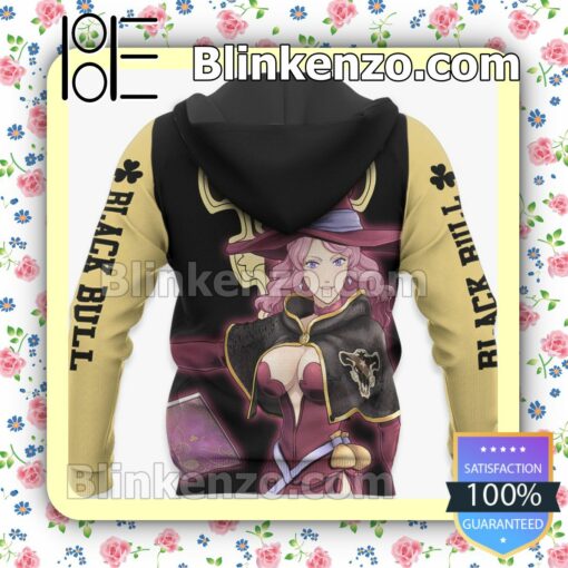 Black Bull Vanessa Black Clover Anime Personalized T-shirt, Hoodie, Long Sleeve, Bomber Jacket x