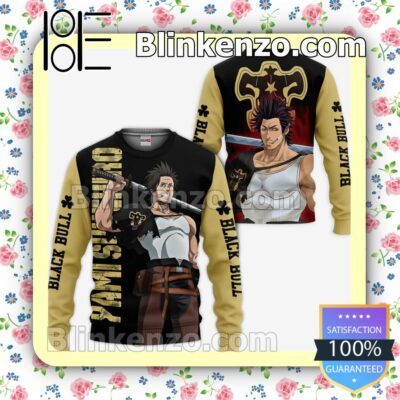 Black Bull Yami Sukehiro Black Clover Anime Personalized T-shirt, Hoodie, Long Sleeve, Bomber Jacket a