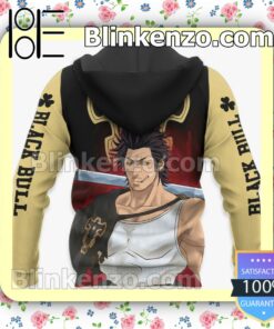 Black Bull Yami Sukehiro Black Clover Anime Personalized T-shirt, Hoodie, Long Sleeve, Bomber Jacket x