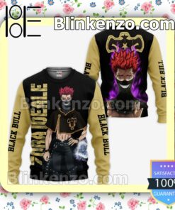 Black Bull Zora Ideale Black Clover Anime Personalized T-shirt, Hoodie, Long Sleeve, Bomber Jacket a