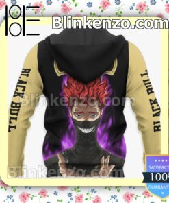 Black Bull Zora Ideale Black Clover Anime Personalized T-shirt, Hoodie, Long Sleeve, Bomber Jacket x