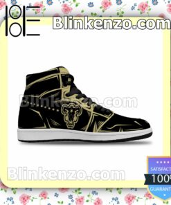 Black Clover Black Bull Air Jordan 1 Mid Shoes a