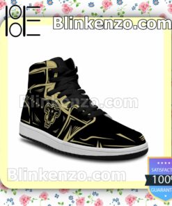 Black Clover Black Bull Air Jordan 1 Mid Shoes b