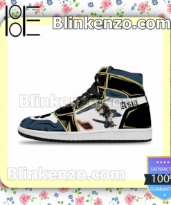 Black Clover Black Bull Asta Air Jordan 1 Mid Shoes