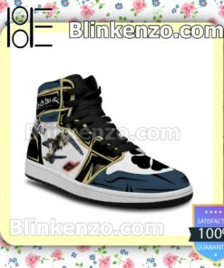 Black Clover Black Bull Asta Fight Anime Air Jordan 1 Mid Shoes b
