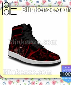 Black Clover Devil Black Asta Air Jordan 1 Mid Shoes b