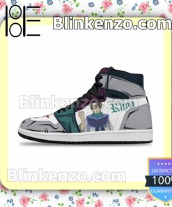 Black Clover Third Eye Rhya Air Jordan 1 Mid Shoes