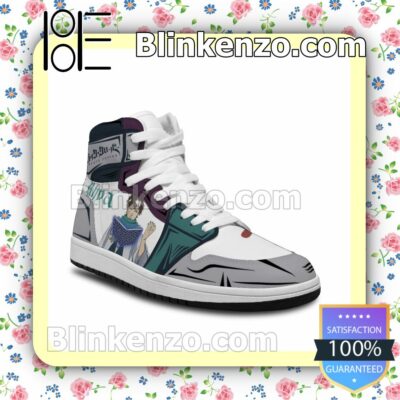 Black Clover Third Eye Rhya Anime Air Jordan 1 Mid Shoes b