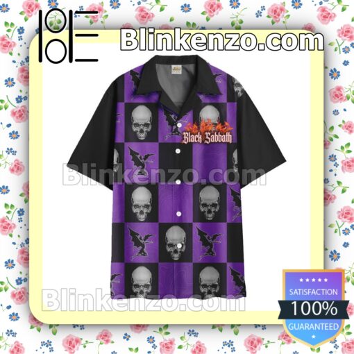 Black Sabbath Skull Summer Hawaiian Shirt