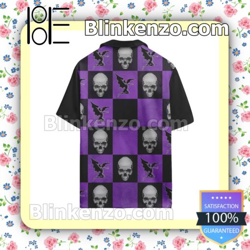 Black Sabbath Skull Summer Hawaiian Shirt a
