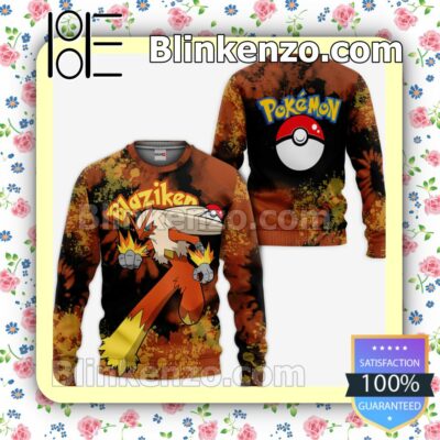 Blaziken Pokemon Anime Tie Dye Style Personalized T-shirt, Hoodie, Long Sleeve, Bomber Jacket a