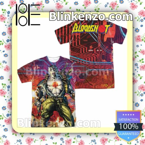 Bloodshot Cyber War Gift T-Shirts