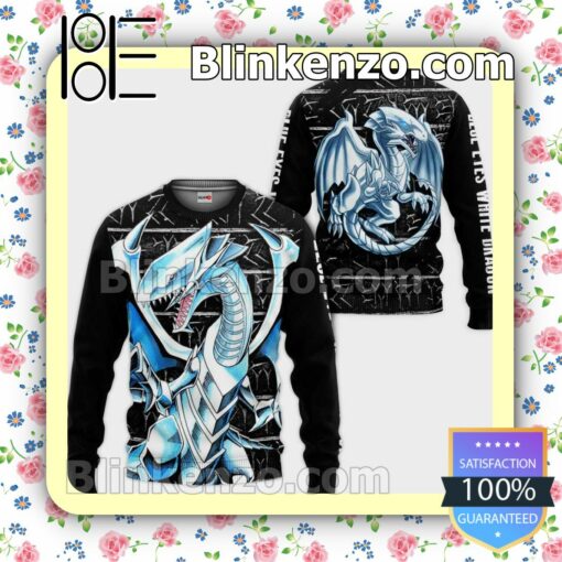 Blue-Eyes White Dragon Yugioh Anime Personalized T-shirt, Hoodie, Long Sleeve, Bomber Jacket a