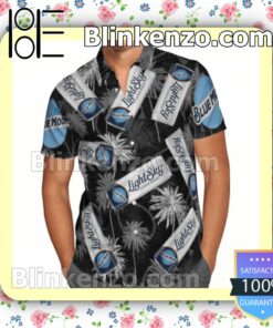 Blue Moon Lightsky Summer Hawaiian Shirt, Mens Shorts