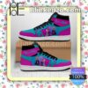 Blue Pink Rick And Morty 1s Air Jordan 1 Mid Shoes